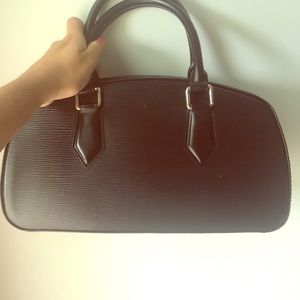 Louis Vuitton authentic black handbag from France
